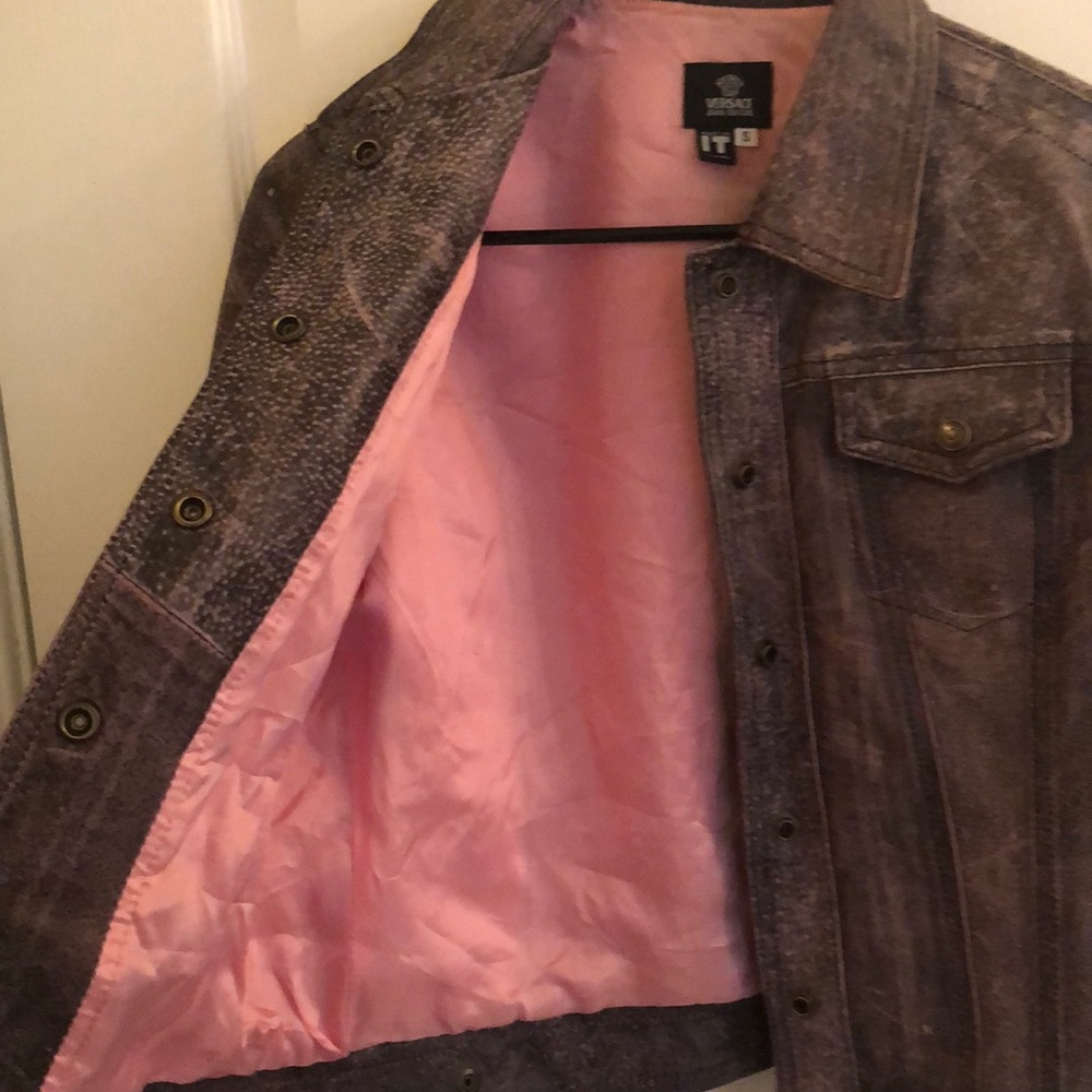 VERSACE leather jacket - Picture 4 of 4